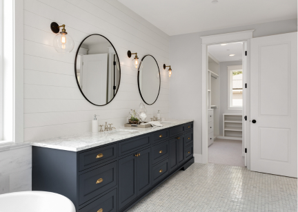 Tiled Bathroom Floor